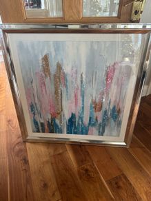 Large framed picture