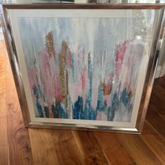 Large framed picture