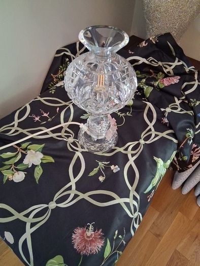 Waterford Crystal lamp.