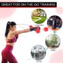 Upgraded Boxing Reflex Ball, Boxing Training Ball, Mma Speed Training Suitable for Adult/Kids Best Boxing Equipment for Training, Hand Eye Coordination and Fitness. Image 2