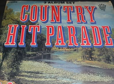 record 3 album set country hit parade