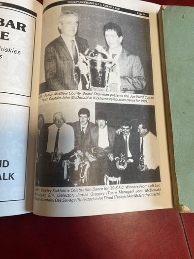 Cooley kickhams 1991 American tour annual