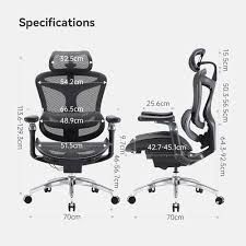 Sihoo DORO C300 Pro V2 Ergonomic Chair With Legrest