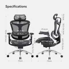 Sihoo DORO C300 Pro V2 Ergonomic Chair With Legrest