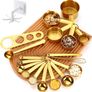 Measuring Spoons and Measuring Cups Set of 19 Pieces, TBSP Measuring Spoons Set with Leveler Scoop/Clip Spaghetti Measurer for Baking, Liquid and Solid Image 9