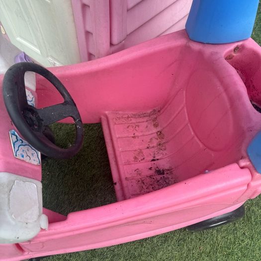 Little Tikes House and Car pink