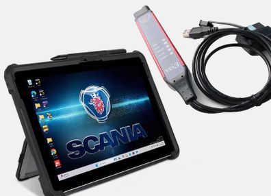 Scania VCI-3 SDP3 2025 v2.64.3.4 Diagnostic Tool with Tablet/Laptop