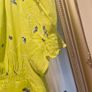 Stunning French connection lime green and cobalt blue dress Image 6