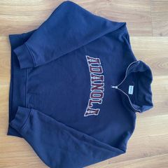 Adanola varsity quarter zip sweatshirt XS