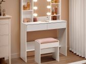 Dressing table with mirror lights  LED