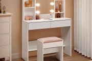 Dressing table with mirror lights  LED