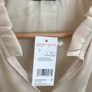 BNWT Beautiful Champagne Spot Blouse size 8 Image 2