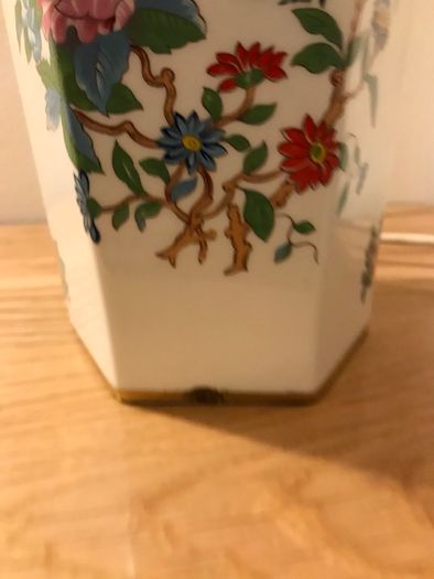 Vintage Large Aynsley Table Lamp