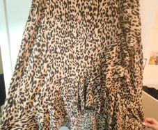 leopard print skirt
