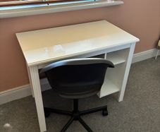 IKEA Desk and Swivel Chair