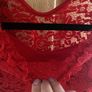 red lace dress Image 3