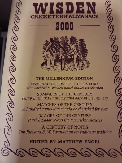 Cricket Books. Wisden Cricketers Almanack. Years 1996 to 2003. Eight Books In Chronological Order.Collect In Dublin Or Receive Via Post.