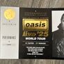 Oasis Live 25 Souvenir Ticket Image 3