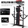 _Fitness Multifunction Adjustable Folding Recliner Fitness Bench for Complete Workout Image 4