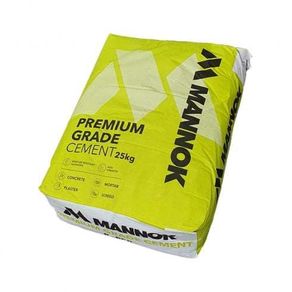 Mannok premium grade cement 25kg