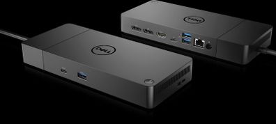 Dell WD19 130W Docking Station (with 130W Power Delivery) USB-C, HDMI, Dual DisplayPort, black