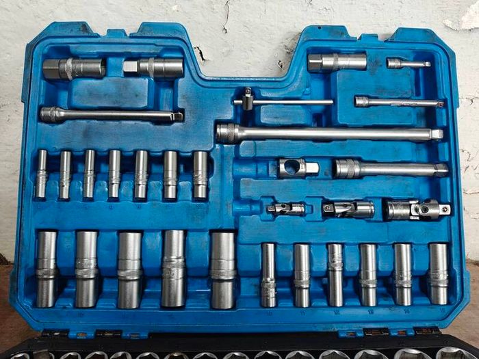 Draper Socket set 1/2 3/8 1/4 inch Set