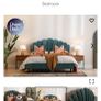 King size bed with brand new mattress Image 4