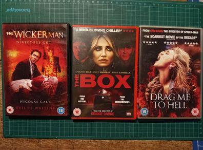 3 2000s Horror DVDs