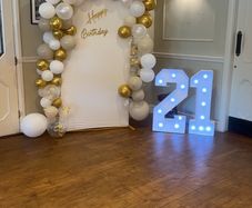 Light up numbers 21