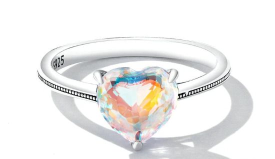 925 Sterling Silver Heart Ring