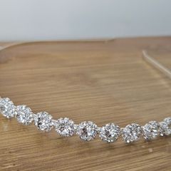 Jeweled Tiara Headpiece/ Headband