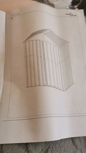 For sale metal XL shed