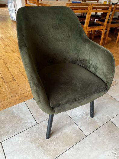 Green Velvet Chair