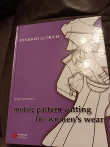 Matric Pattern Cutting for Womens Wear 5th Edition sewing book