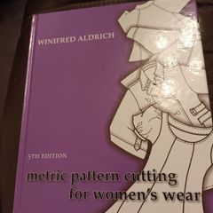 Matric Pattern Cutting for Womens Wear 5th Edition sewing book
