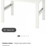 ikea Desk IKEA Desk with shelf unit, height adjustable white, 96x58 cm in a good condition Image 3