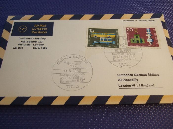 First Flight Stamp Cover.