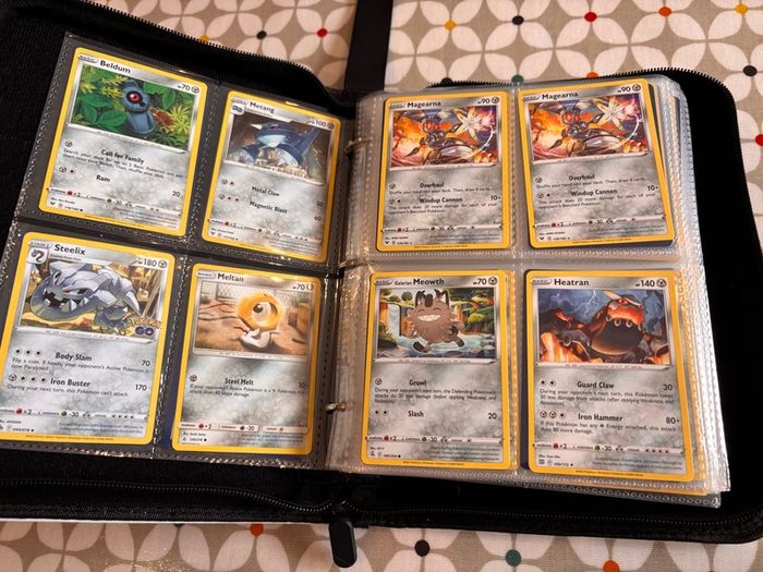 Pokemon folder and cards