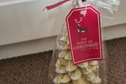 Gold Christmas Tree Candle