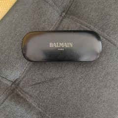 Balmain designer glasses case