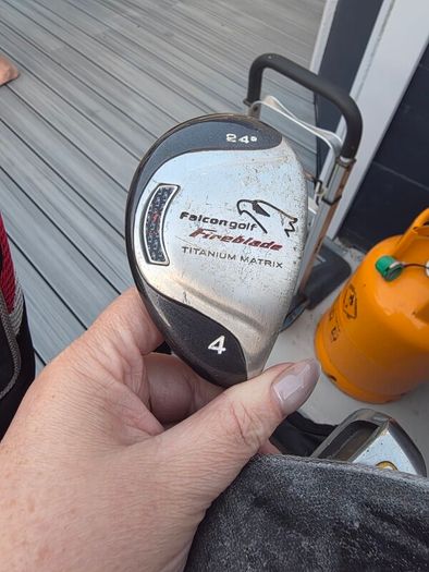 Golf clubs and bags