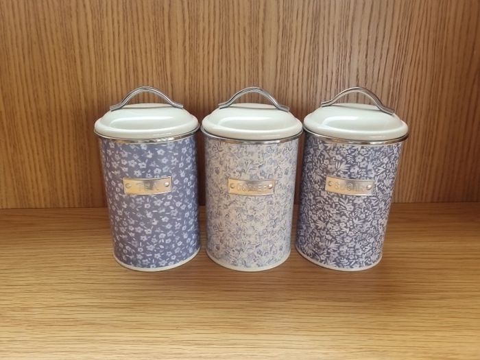 Tea Coffee Sugar Storage Tins
