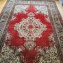 Beautiful Signed Turkish Kayseri  245cm X 170cm Finely Hand Knotted Rug Carpet. Image 2