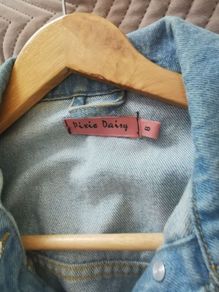 denim jacket size 8