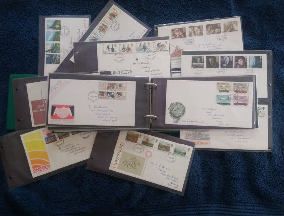 GB QEII First Day Cover Album Collection Of (50) 1978 - 1985