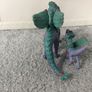 Shleich mother dragon and baby dragon Image 4