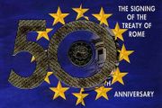 2007 Ireland Euro Coin Set - Treaty of Rome. 9 Coins. Uncirculated.
