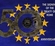 2007 Ireland Euro Coin Set - Treaty of Rome. 9 Coins. Uncirculated.