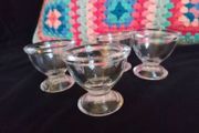 Glass eggcups