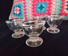 Glass eggcups